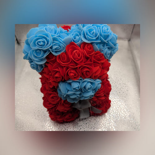 Medvídek z Pěnových růžiček